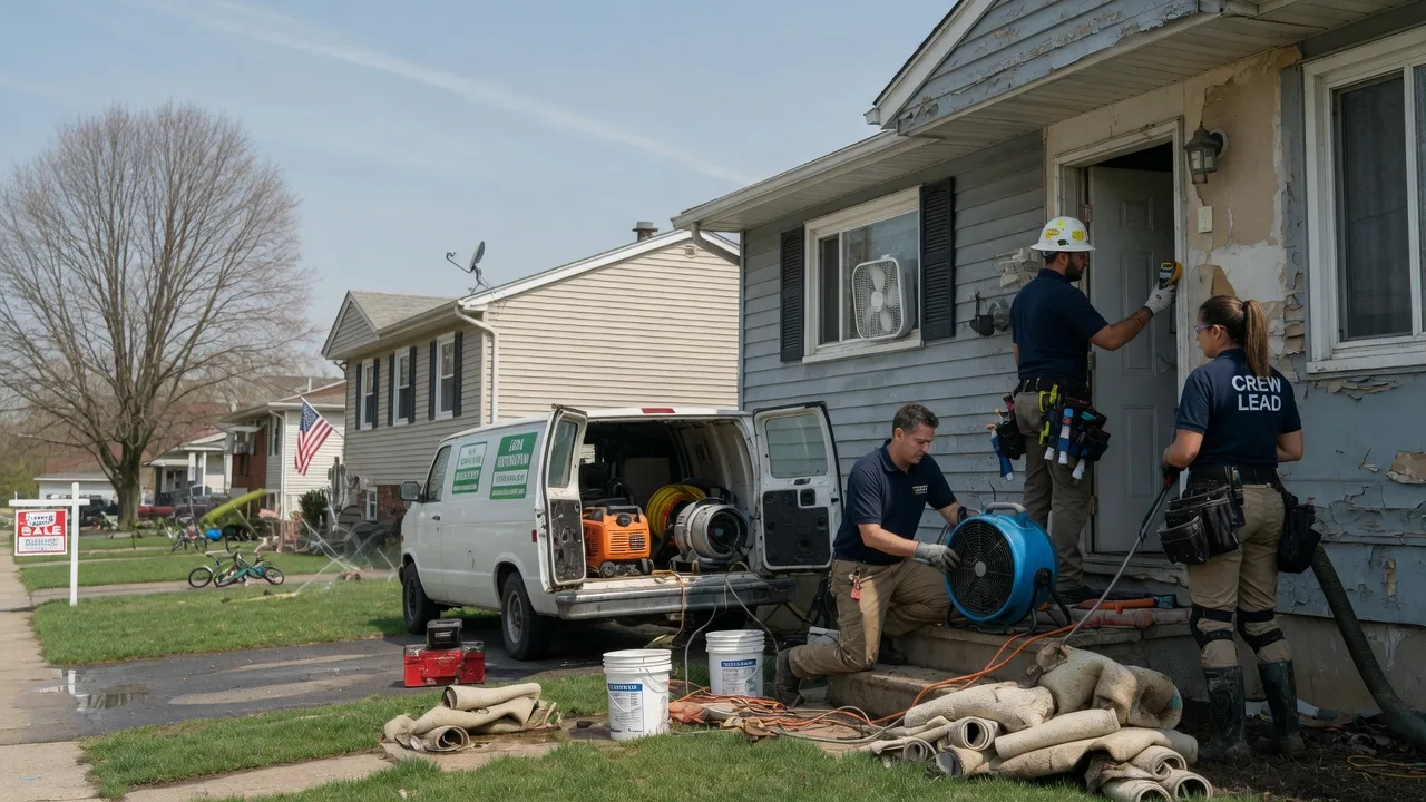 Flood Cleanup in Friendship, MD near me